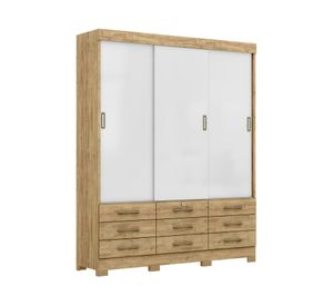 Clóset 3 puertas 9 cajones New Toquio café