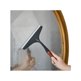 Limpiador de vidrio con mango bambú