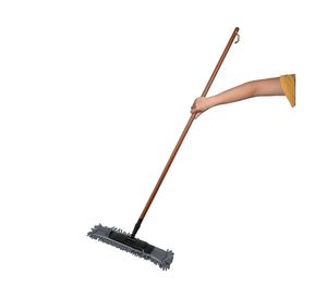 Mopa plana con mango bambú