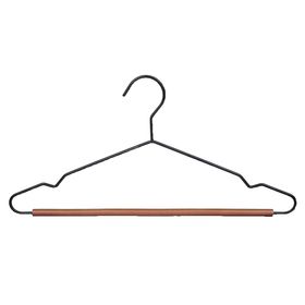 Colgador metal/madera 3 piezas