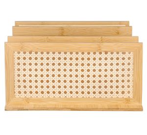 Organizador carpetas 15x26x30 cm natural