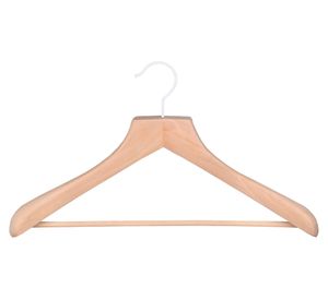 Colgador abrigo blanco/madera