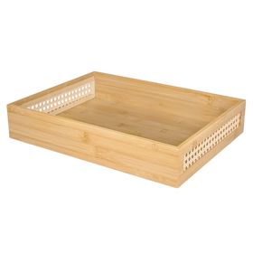 Canasto bajo clóset ratán M