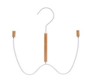 Colgador zapatos blanco/madera