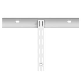 Riel ensamble 60 cm blanco