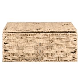Caja rígida modular Tejido natural 15x30x40 cm