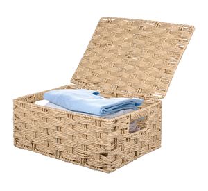 Caja rígida modular Tejido natural 15x30x40 cm