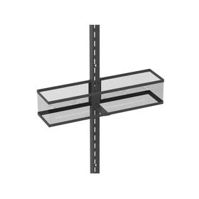 Canasto malla riel ensamble Bajo grafito