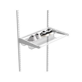 Organizador retráctil malla blanco