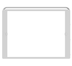 Marco decorativo retráctil canastos blanco