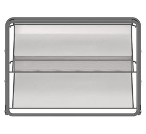 Organizador zapatos retráctil Malla grafito