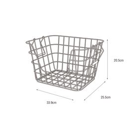 Organizador lavandería L alto blanco