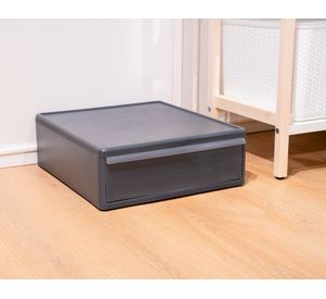 Cajonera modular baja grafito 15x40x47 cm