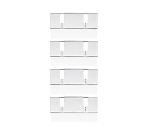 Clip marcador caja transparente 4 unidades