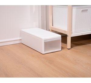 Cajonera modular baja blanco 15x20x47 cm