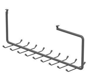 Organizador textiles repisas ensamble grafito