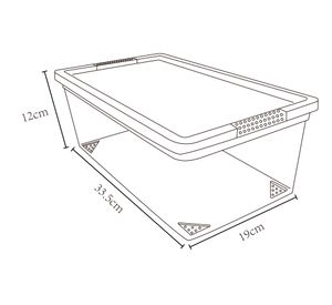 Caja organizadora lima plástico 6 lt