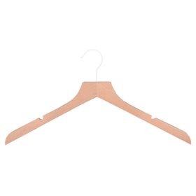 Colgador angosto madera 10 piezas