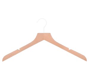 Colgador angosto madera 10 piezas