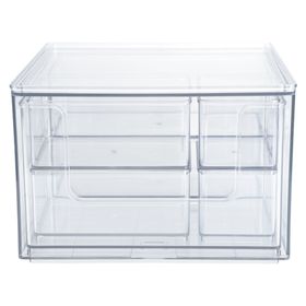 Caja organizadora modular transparente 8 piezas