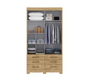 Clóset 2 puertas 6 cajones New Moscou