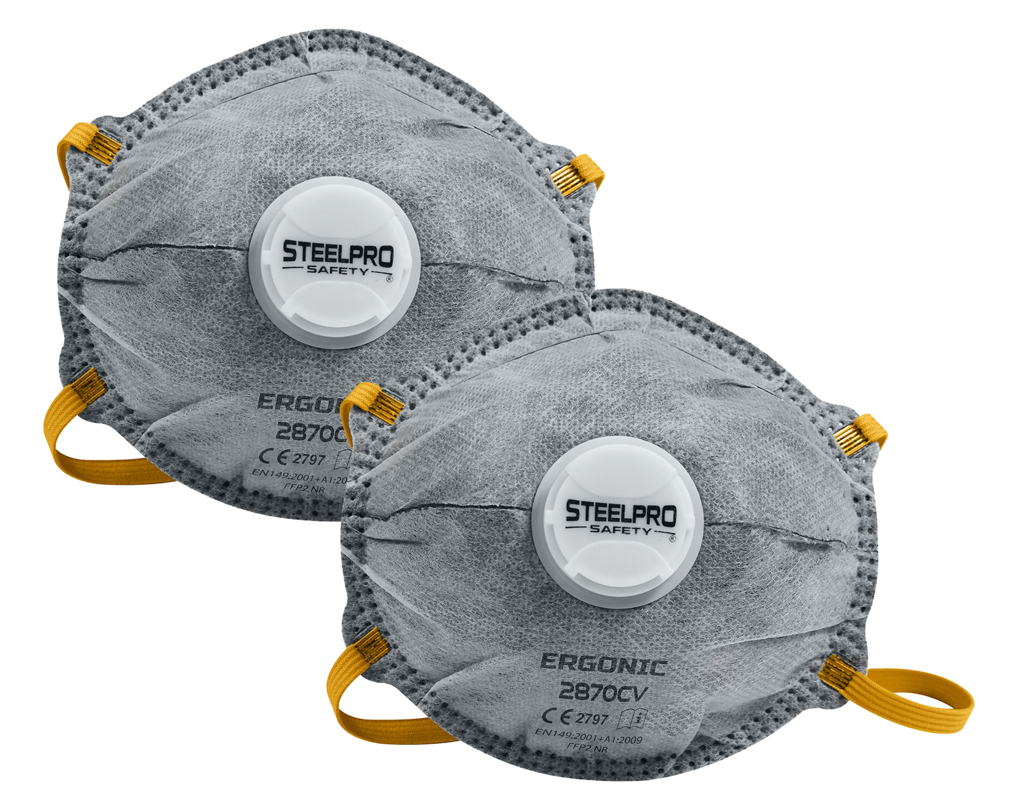 Mascarilla reutilizable Ergonic FFP2 2870CV 2 un