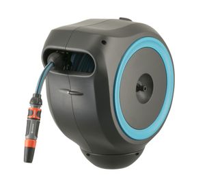 Soporte manguera mural para 15 m Gardena.