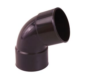 Codo 67,5º H-H PVC marrón