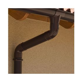 Codo 67,5º H-H PVC marrón