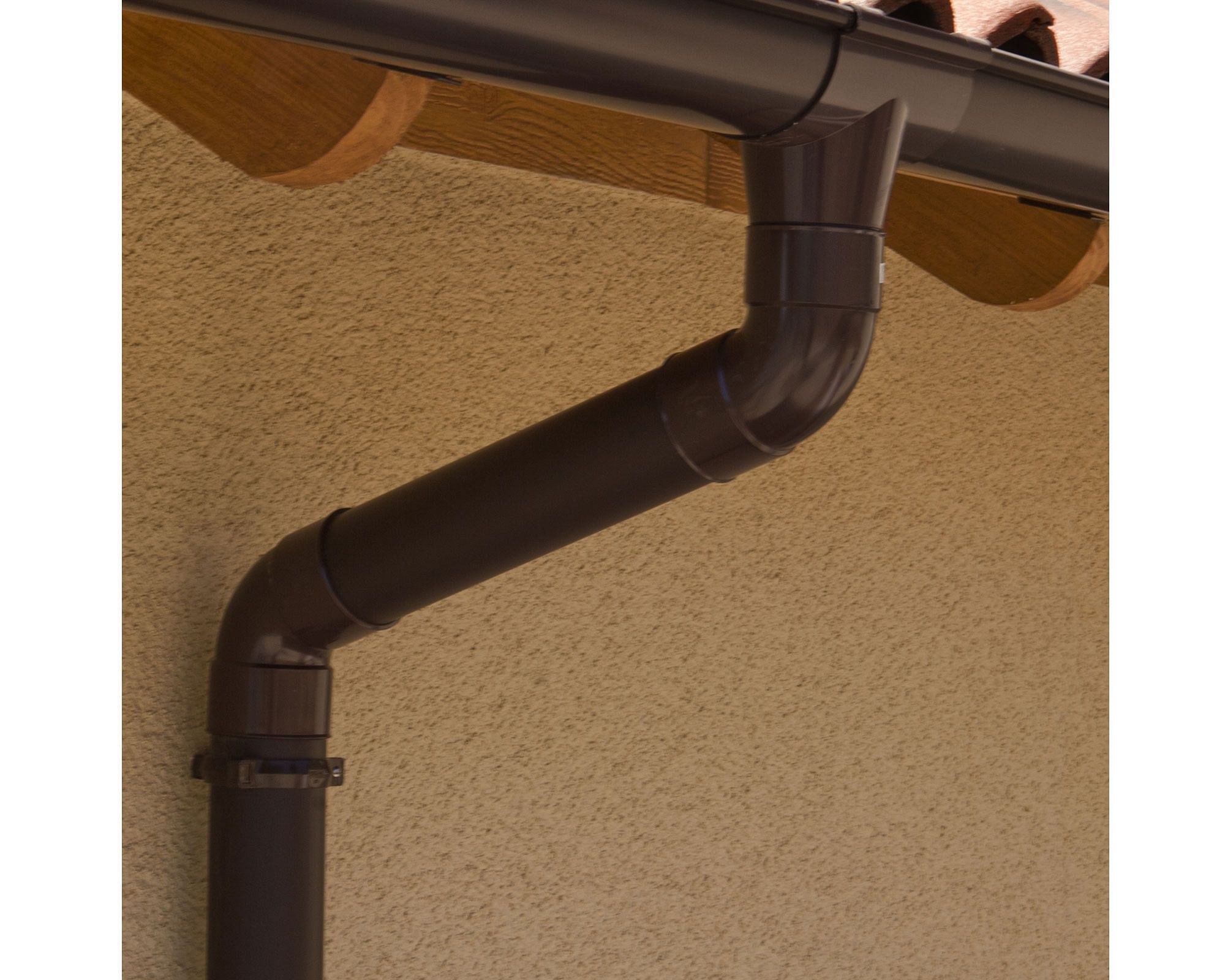 Codo 67,5º H-H PVC Marrón Vinilit