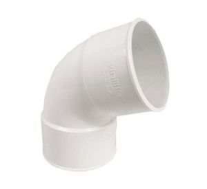 Codo 67,5º H-H PVC blanco