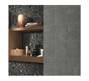 Gres porcelanato piso muro 60x60 cm Orbit negro 1.44 m2 Klipen