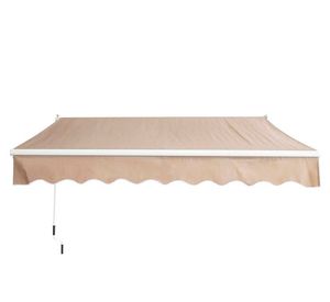 Toldo retráctil 4x2.5 m beige IGTBRT4-25B
