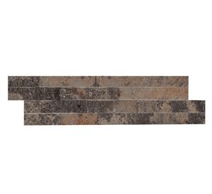 Fachaleta 15x60 cm piedra brown oxid 0,54 m2 Klipen