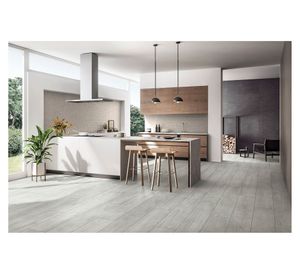 Porcelanato Cairo Plus blanco ceniza 15x90 cm 1.08 m2