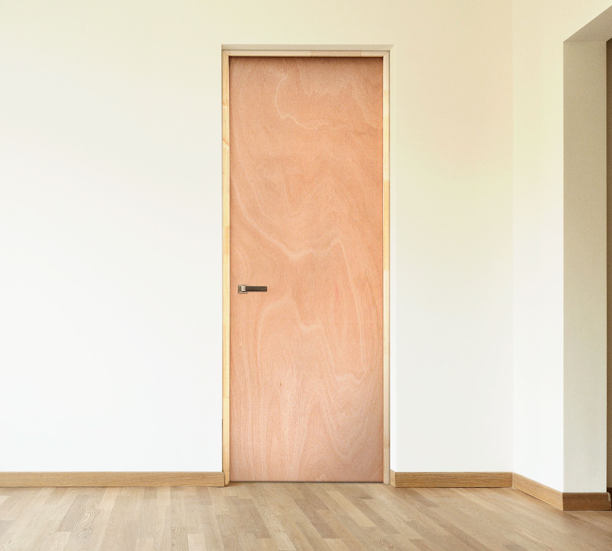 Puerta Interior Terciado 70x200 cm Igal Precolgada cm Igal izquierda con perforación.