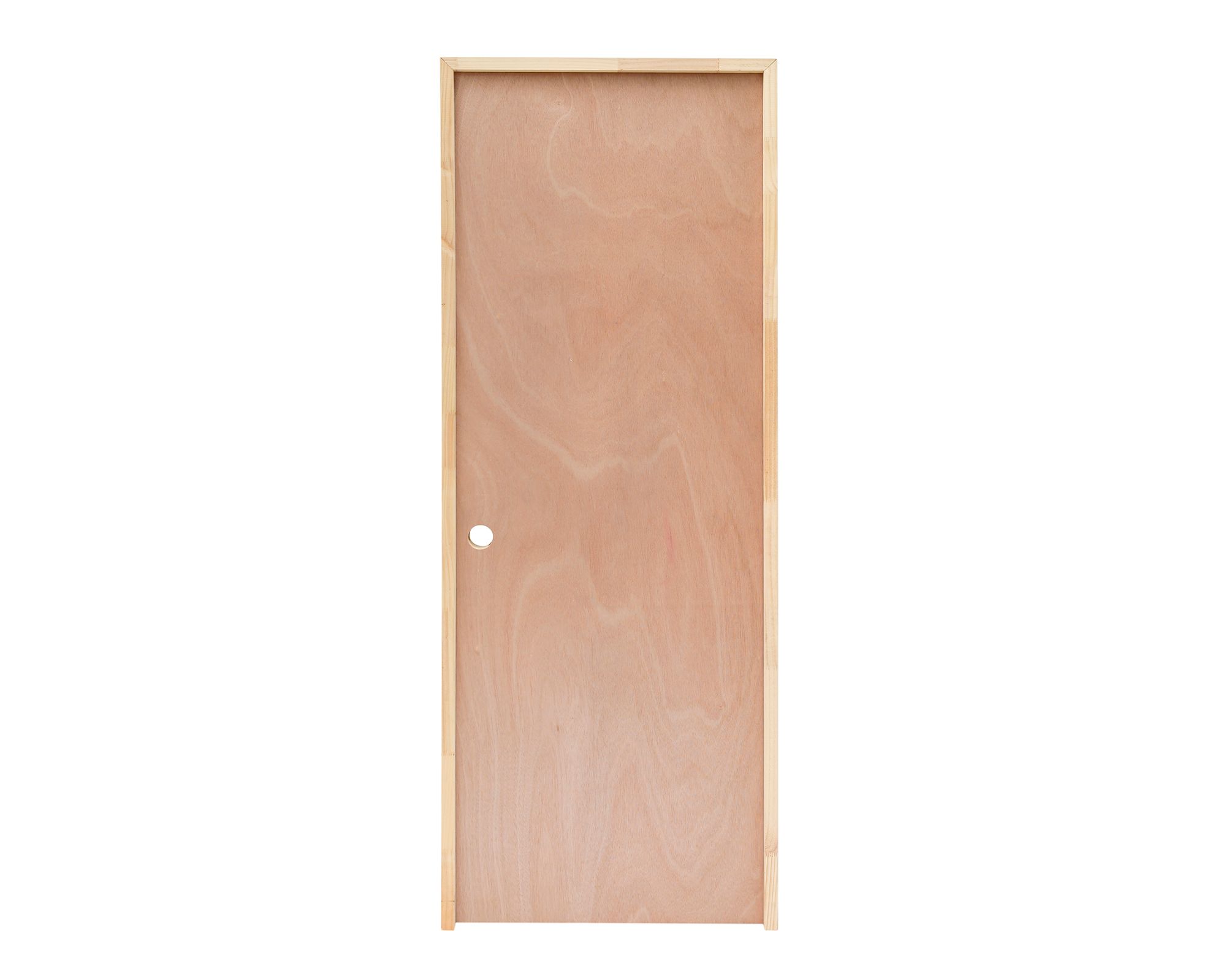 Puerta Interior Terciado 70x200 cm Igal Precolgada Izquierda