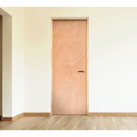 Puerta Interior Terciado 70x200 cm Igal Precolgada cm Igal derecha con perforación.