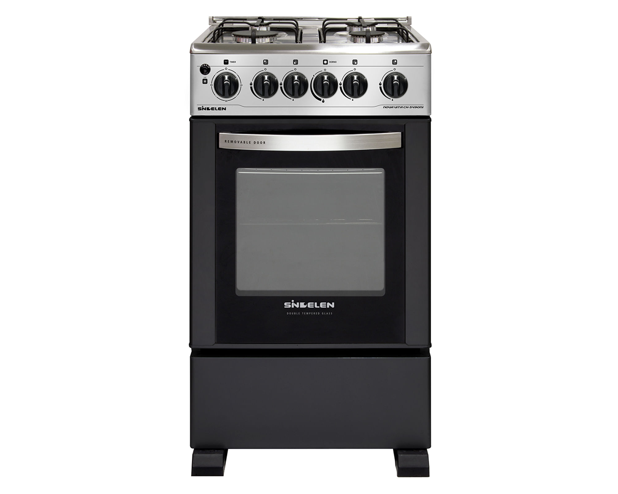 Sindelen Cocina CH-5490 4 quemadores gas licuado