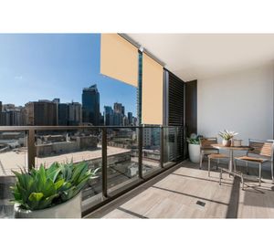 Toldo Balcón Departamento 1,4x2,5 metros Beige Arena