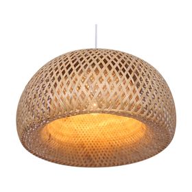 Lámpara colgar 1L E27 45 cm Ratán