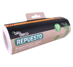 Repuesto rodillo Biodeco 18 cm blanco