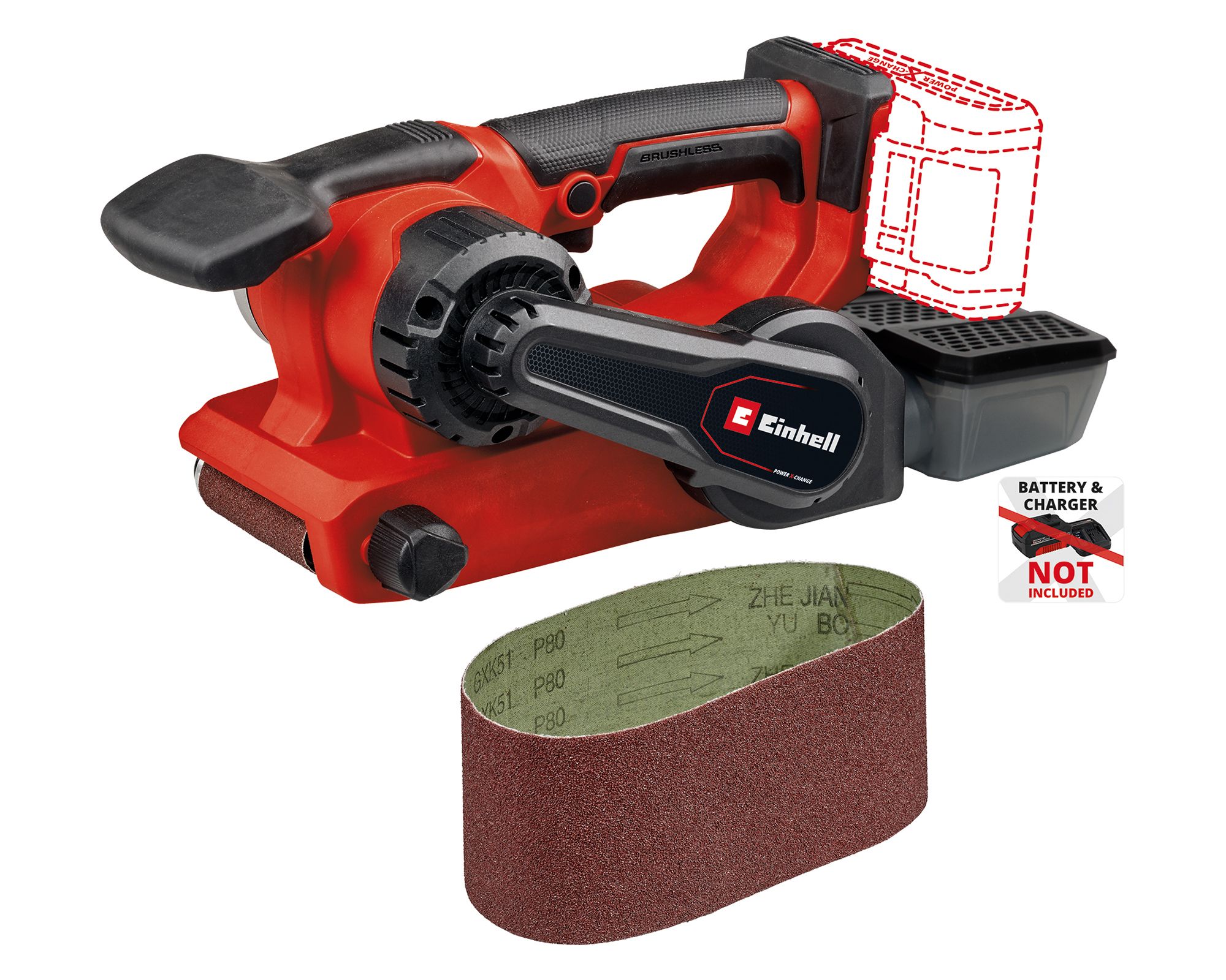 Correas De Lijado 10 Piezas 13 X 457 Mm – Grano 60, óxido De Aluminio – Compatible Black & Decker