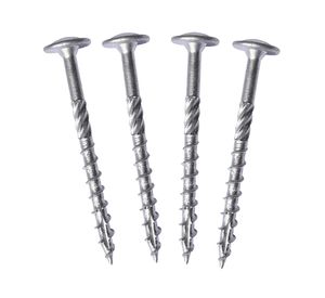 Tornillo para madera cabeza lenteja 6.0x120 mm 4 un.