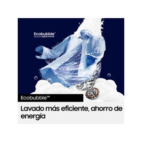 Lavadora WA19CG6441BWZS Eco bubble carga superior 19 kg blanco