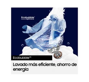 Lavadora WA19CG6441BWZS Eco bubble carga superior 19 kg blanco