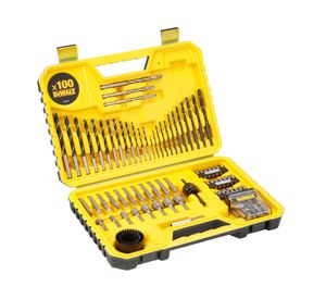 Set taladrar y atornillar DT71563-QZ 100 piezas