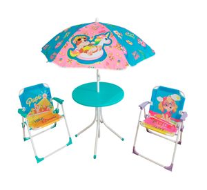Sillas de playa con quitasol PWMS770 paw patrol
