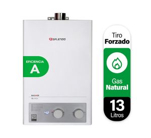 Calefont tiro forzado 13 litros gas natural Master Splendid