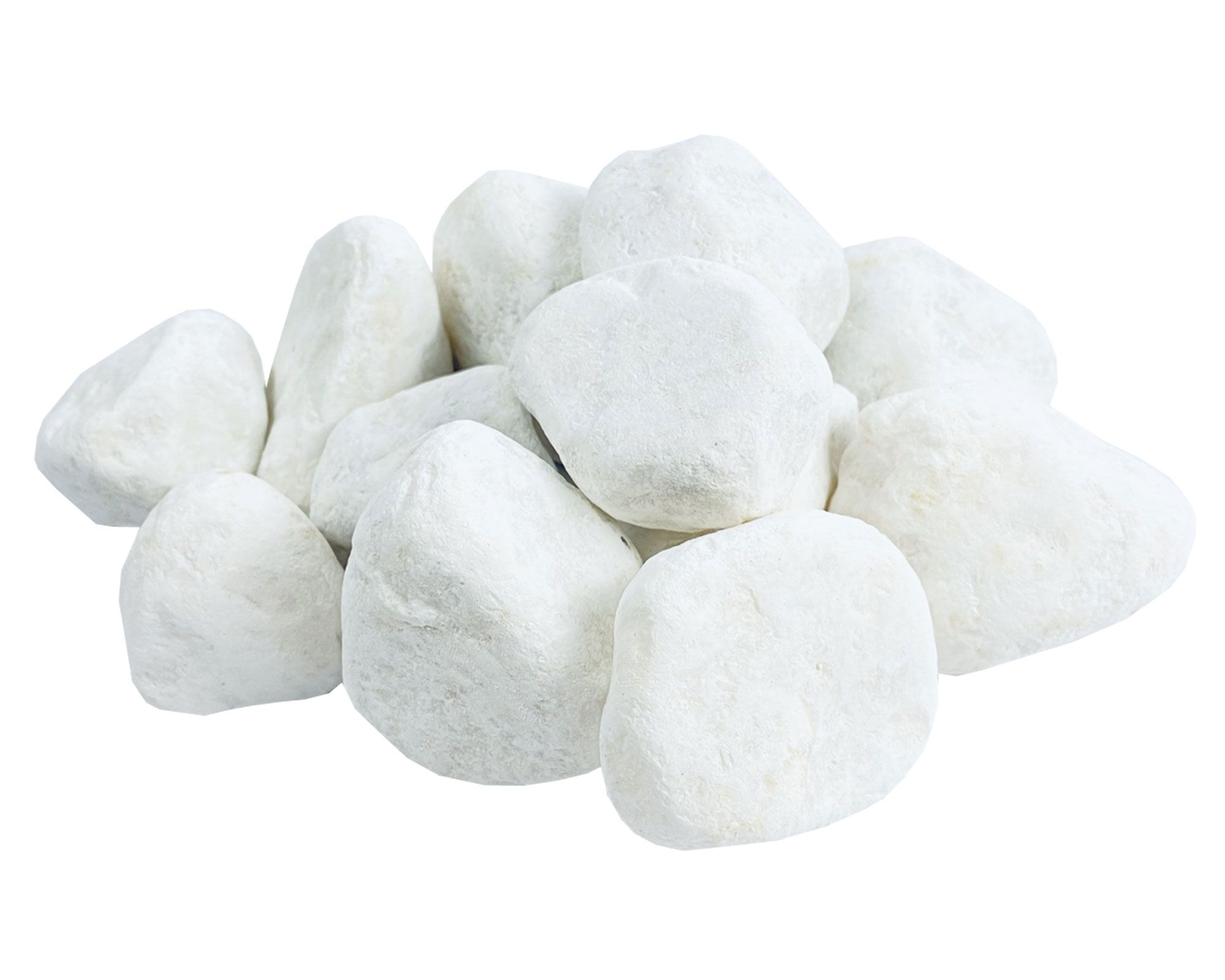 Piedra decorativa Mármol Blanco 10kg Piedra Noble